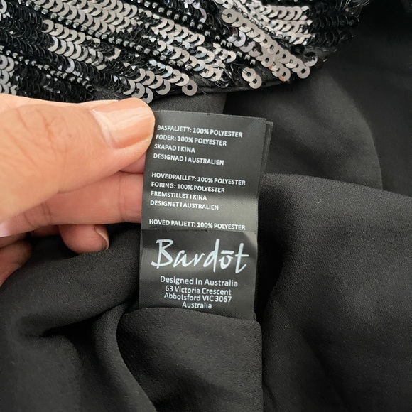 Bardot Sequin Mini Dress - Picture 6 of 7